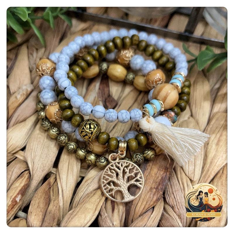 Earthly Bracelet Set (4pcs)