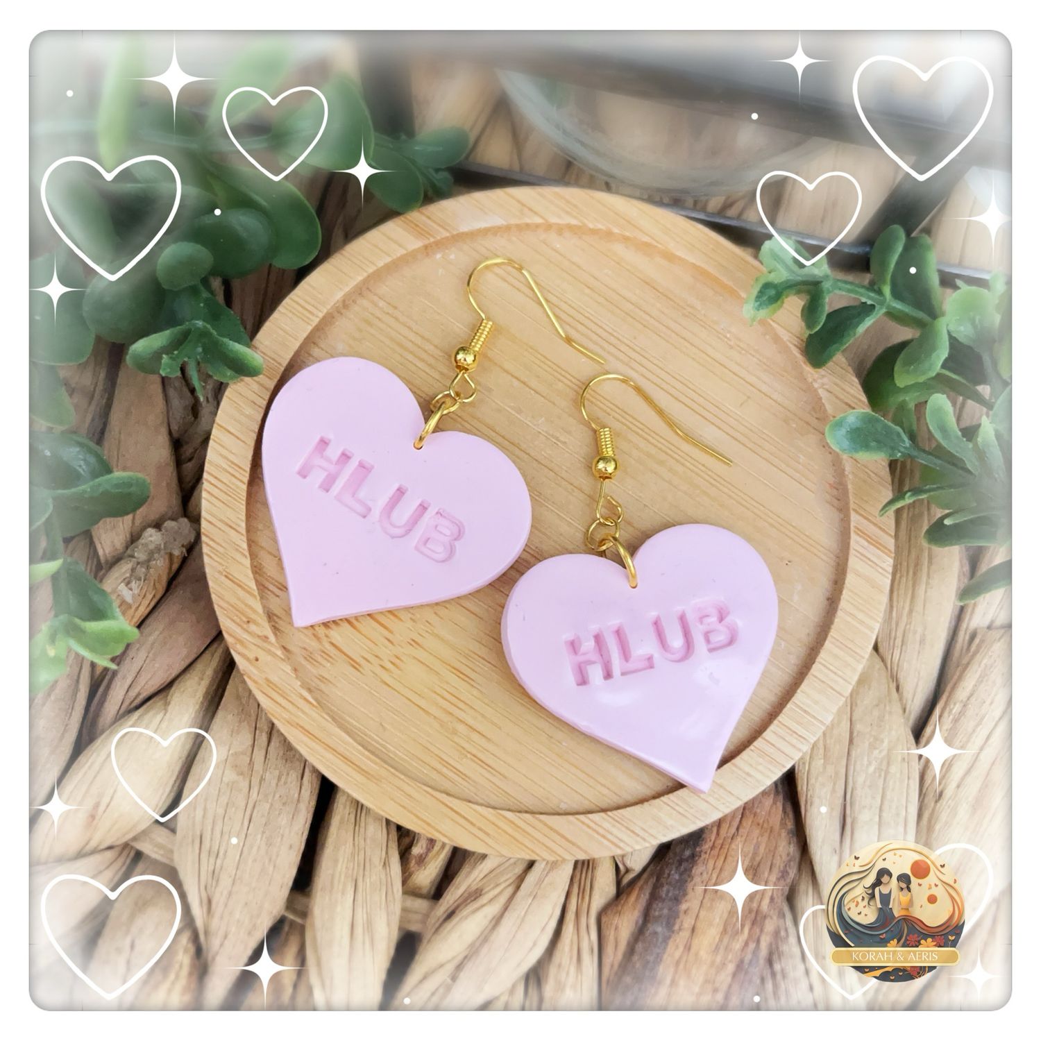 Hlub Pink (Polymer Clay-Hmong)