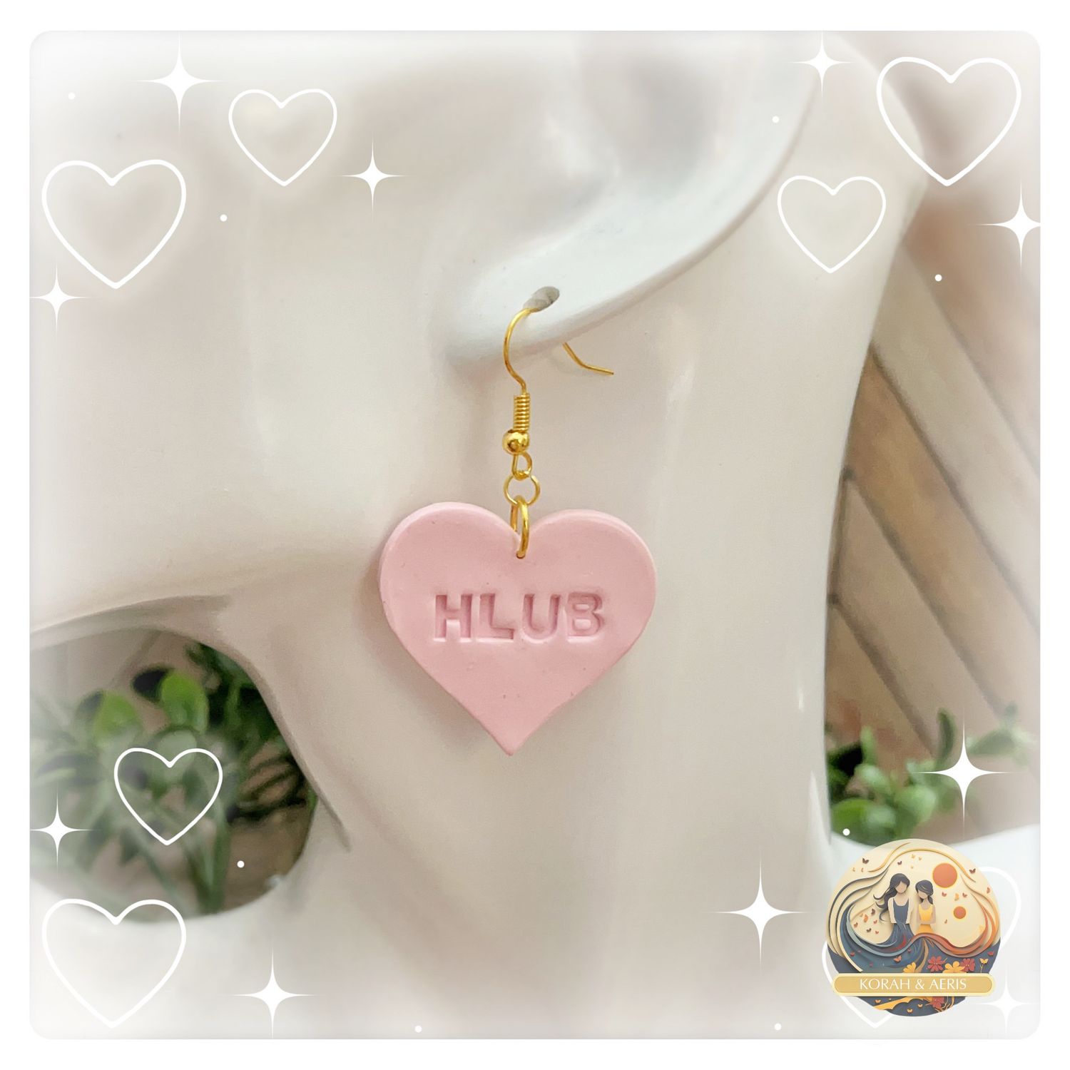 Hlub Pink (Polymer Clay-Hmong)