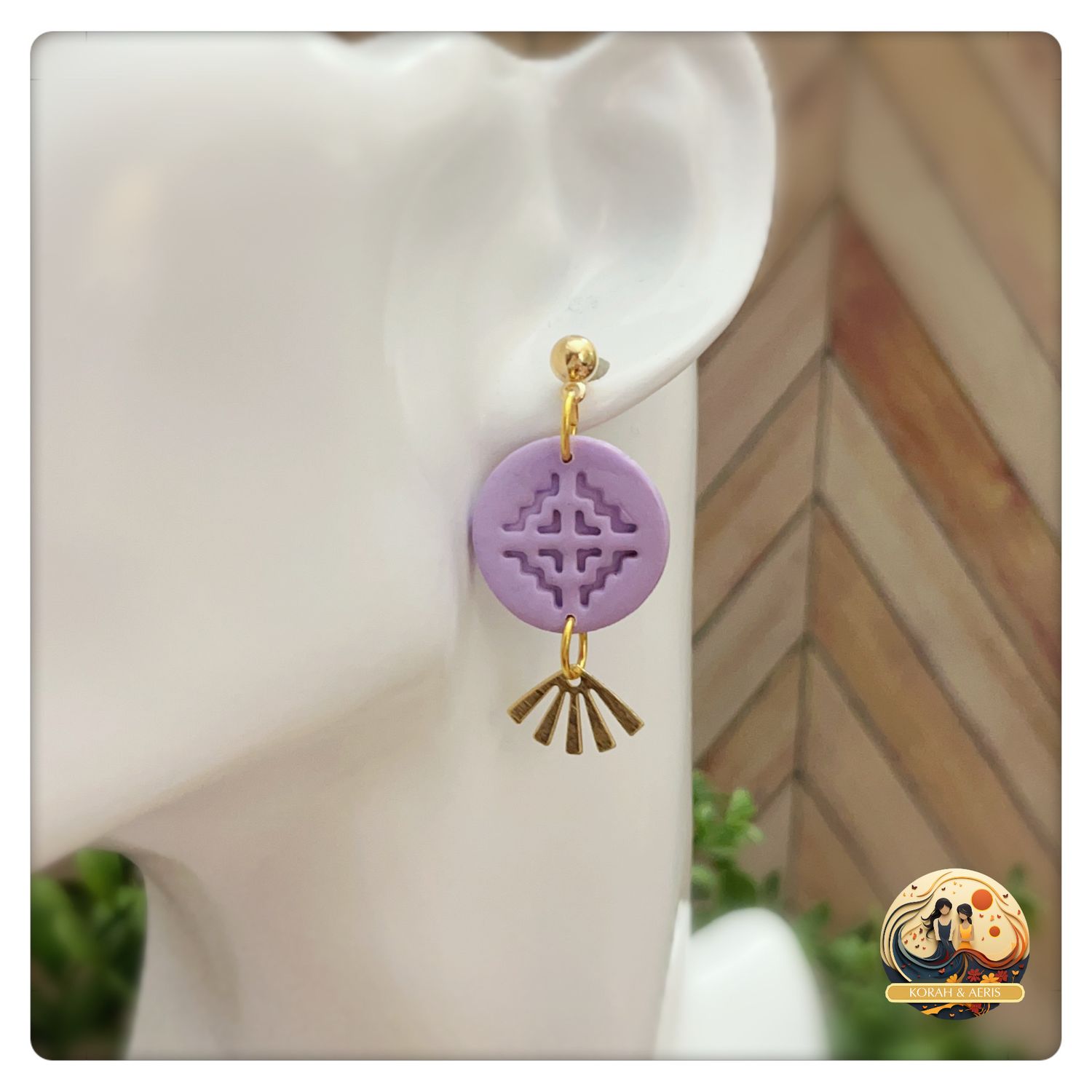 Sweet plum (Polymer Clay)