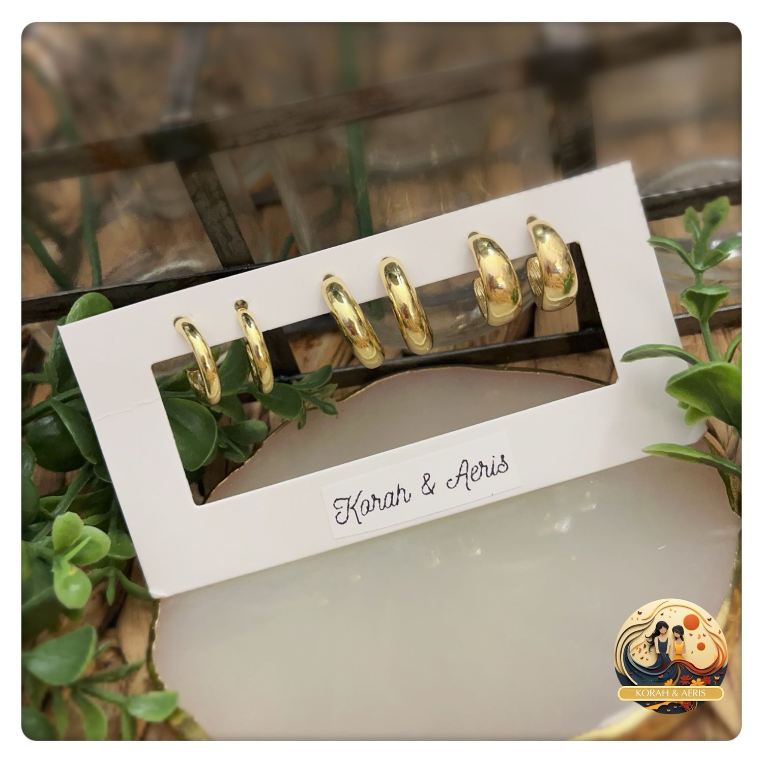 Bold &amp; Gold (3 Pairs)