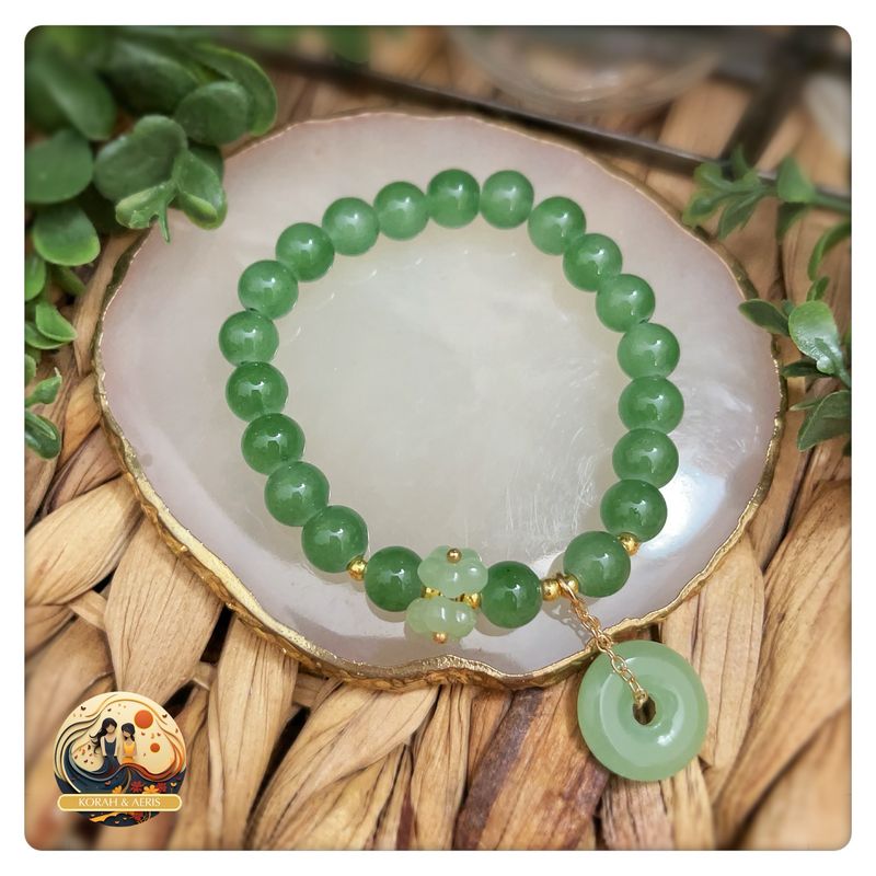 Jaded Glass Bracelet