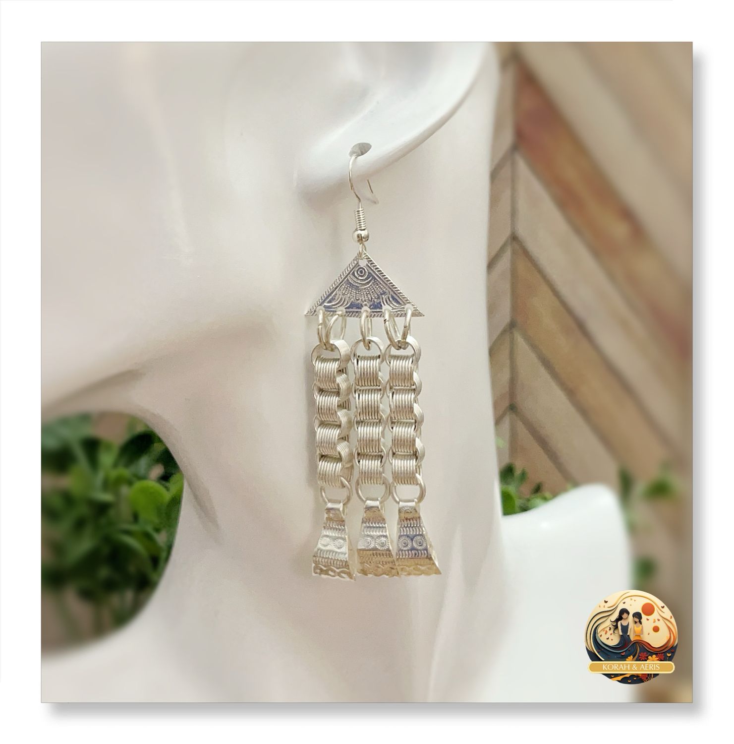 Silver (Money 2) Earrings
