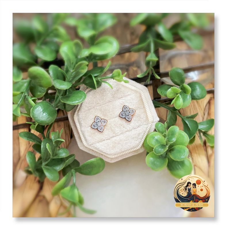 Maivnruas (Hmong inspired Studs)