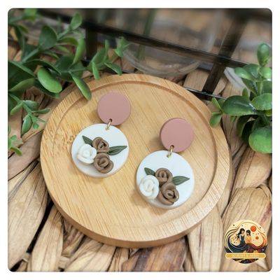Polymer Clay Handmade Earrings