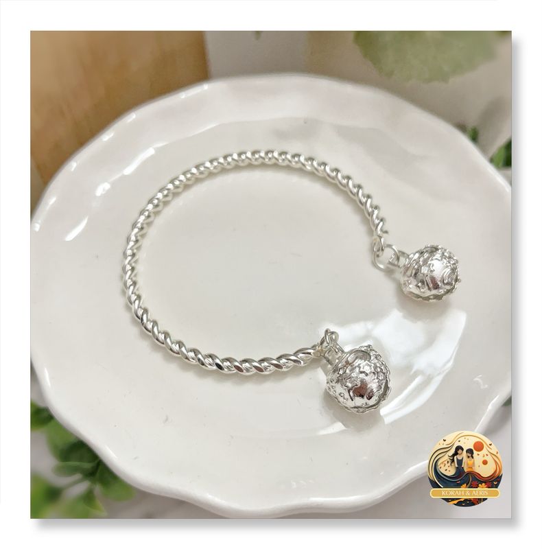 Silver Bells (bangle Bracelet)