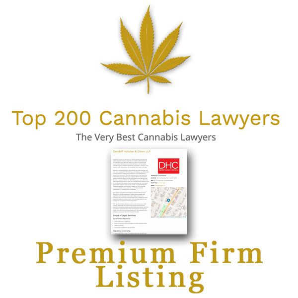 Top 200 Cannabis Lawyers Sixth Edition - September 2025- August 2026 - Firm Profile - Sixth Edition ---- >Early Bird Price Expires 1 September 2025