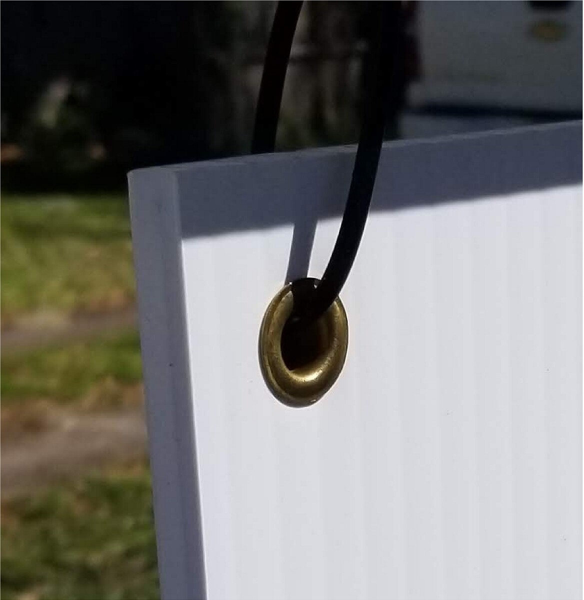24 x 36 Hanging Real Estate Sign / GROMMETS / 2 SIDE / 10MM CORO