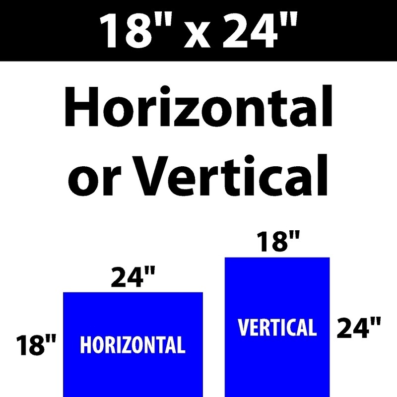 Custom 18x24 Yard Sign (TWO SIDES) - Coroplast