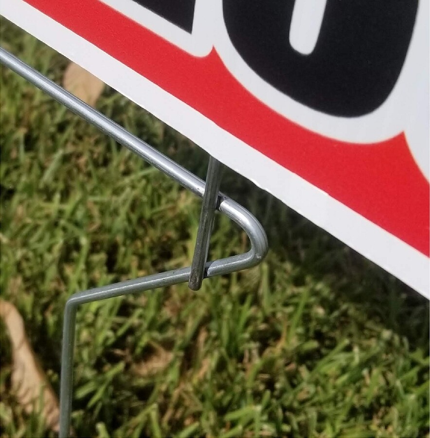 18 x 24 Cheap Yard Signs / 1 SIDE
