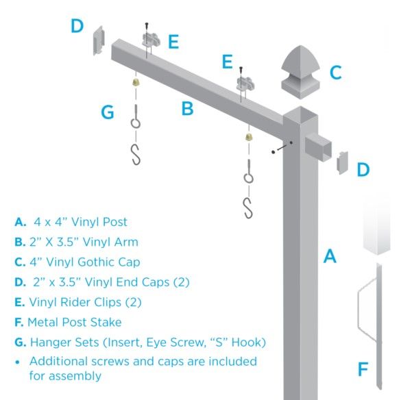 REAL ESTATE SIGN POSTS / 6&#39; x 40&quot; / With 24 x 24 SIGN
