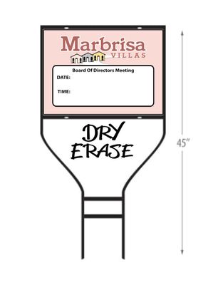 METAL REAL ESTATE SIGN FRAMES