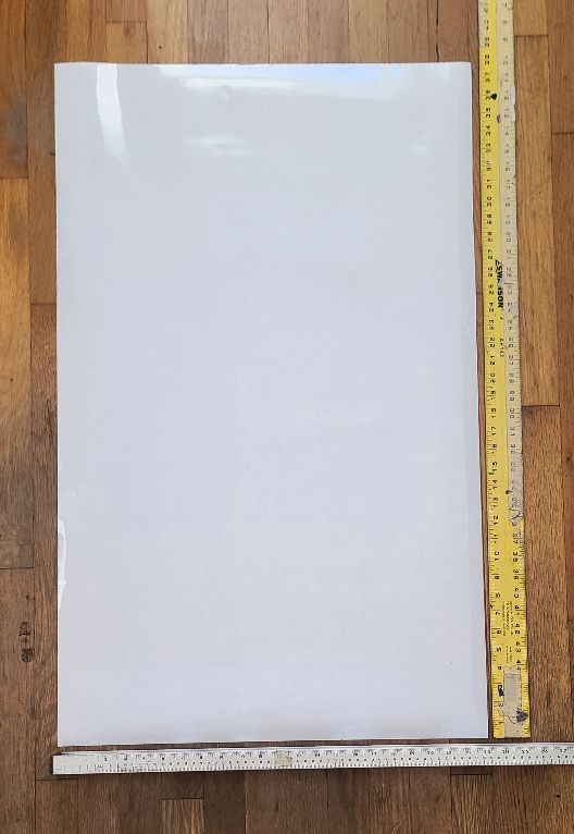 DRY ERASE LAMINATE / General Formulations 111 - 23&quot; x 38&quot; Piece / Free Shipping