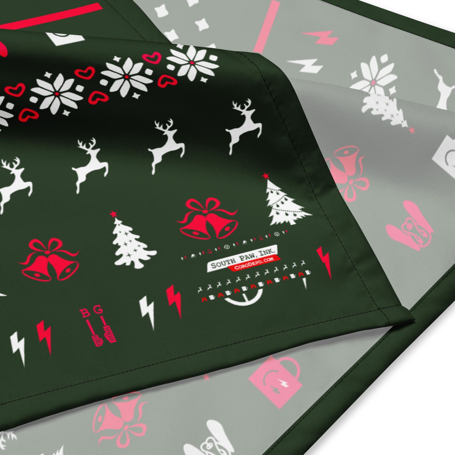 Dog Christmas Bandana - Ugly Christmas Bandana