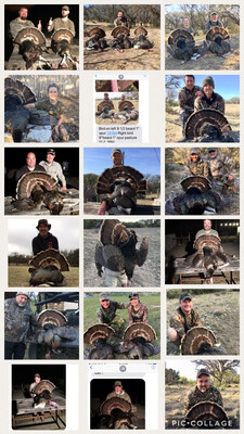 Spring Turkey Hunt in the Texas Hill Country - 2 day 2 night All Inclusive includes Lodging, Meals And 2 Birds.