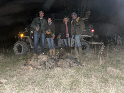 Thermal Hog & Predator Hunts With Lodging And Meals