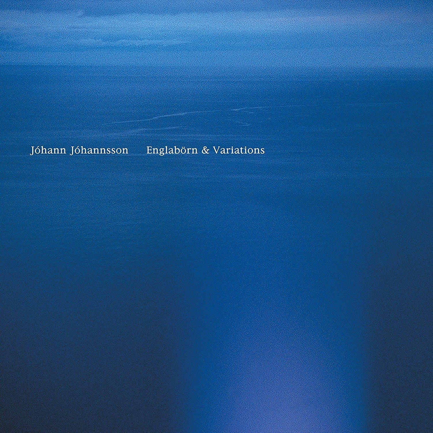 2LP: Jóhann Jóhannsson — Englabörn & Variations 