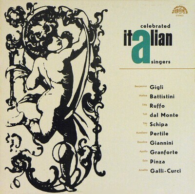 LP: Various — Celebrated Italian Operatic Singers
