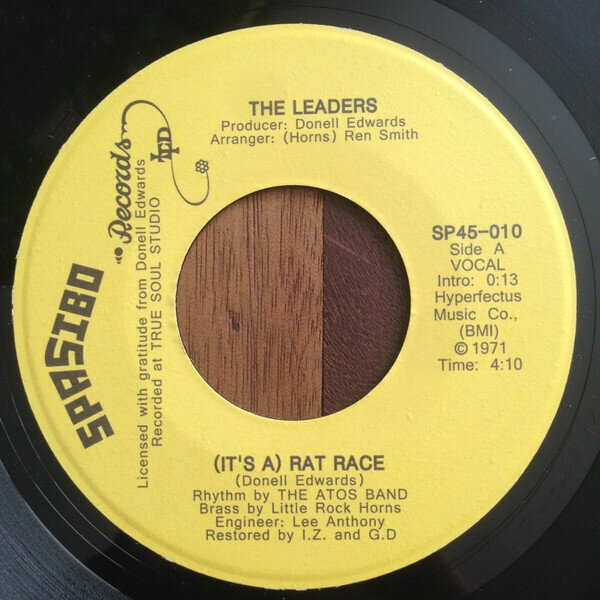 7": The Leaders — (It's A) Rat Race