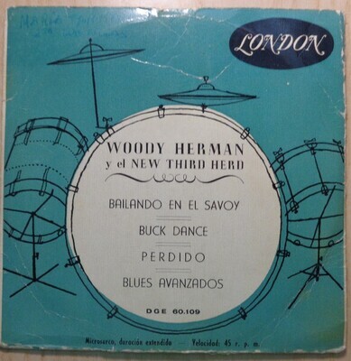 7": Woody Herman And The New Third Herd — Herd From Mars Volume Two