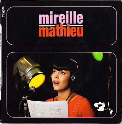 7": Mireille Mathieu — Adieu À La Nuit