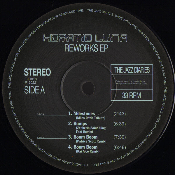 12": Horatio Luna — Reworks EP