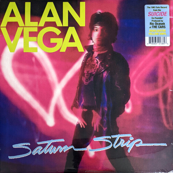 LP Yellow: Alan Vega — Saturn Strip