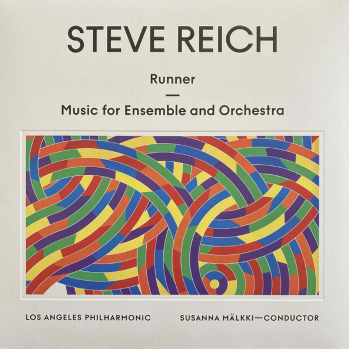 LP: Steve Reich & Los Angeles Philharmonic — Runner/Music For Ensemble And Orchestra