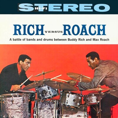 LP: Buddy Rich and Max Roach — Rich Versus Roach