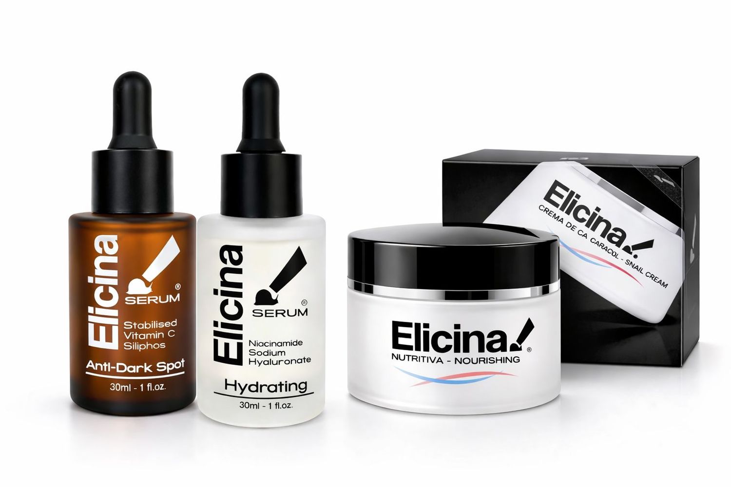 Elicina Hydrating, Brighthening &amp; Regenerative Routine