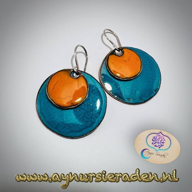 Oranje & Turkoois