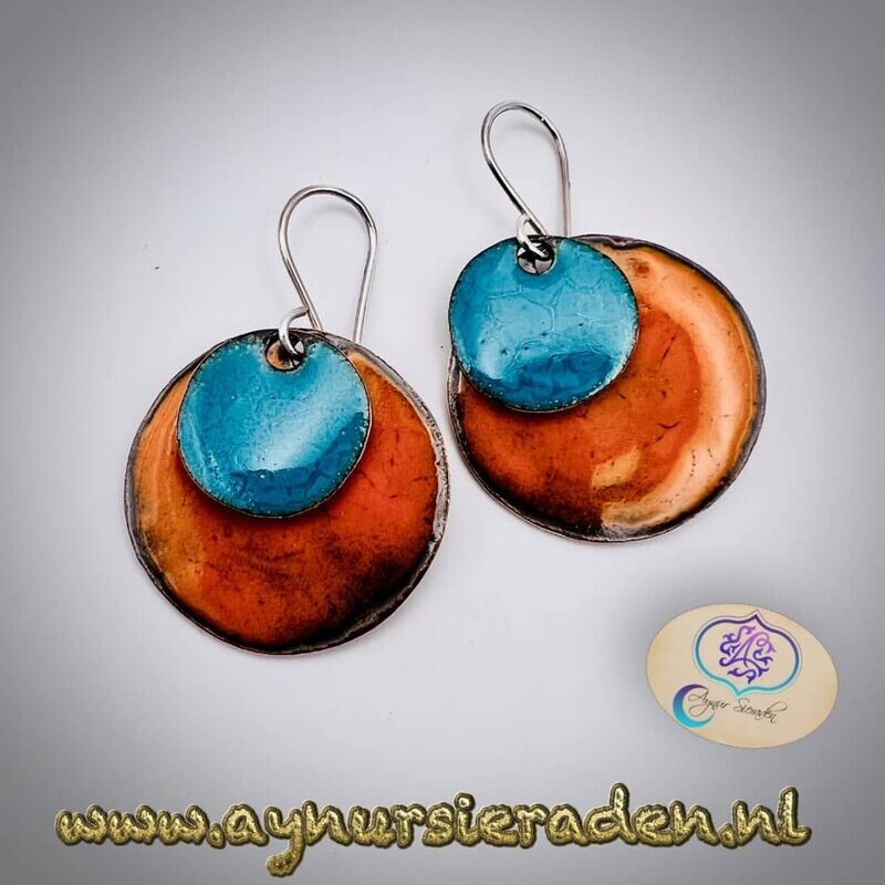Turkoois & Oranje