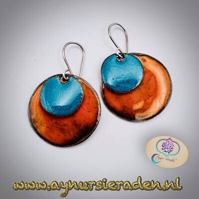 Turkoois & Oranje