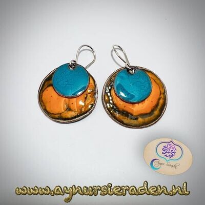Turkoois & Oranje