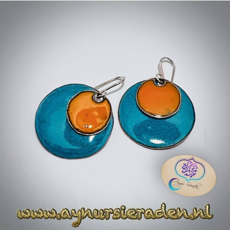 Oranje & Turkoois