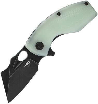 Bestech Knives Lizard Linerlock Jade G-10 Handle D2 Steel Blade
