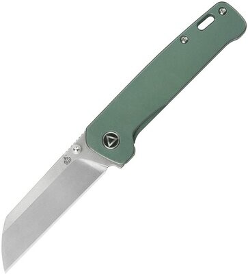 QSP Knives Penguin Linerlock Pocket Knife , Ceramic ball bearings, 154CM, stone washed blade