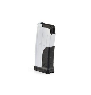Black River Manufacturing High Quality 12 gauge 5rd Magazine in White. Fits Black Aces, Rock Island and more