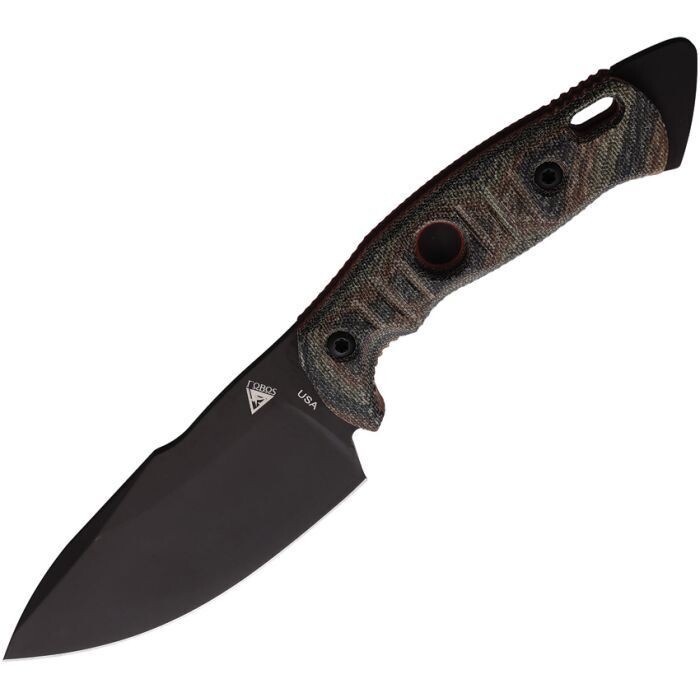 FOBOS Knives Alaris 3V Camo Micarta PVD Carried by Special Forces PAY NO SALES TAX ON THIS ITEM.