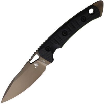 **FOBOS KNIVES** Cacula Fixed Blade Black/Green CPM S35VN stainless blade. Fobos Knives made in USA and carried by Special Forces, pay no sales tax on this item