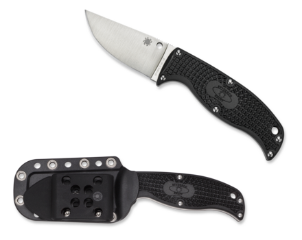 Enuff Clip Fixed Blade Knife by Spyderco Knives  VG-10 stainless clip point blade. *Save $$$$$$ PAY NO SALES TAX ON THIS ITEM.