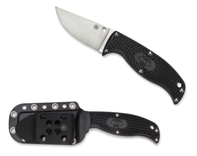 Enuff Clip Fixed Blade Knife by Spyderco Knives VG-10 stainless clip point blade. *Save $$$$$$ PAY NO SALES TAX ON THIS ITEM.