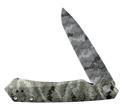 Case Knives Embellished OD Green Anodized Aluminum Kinzua with Spear Blade S35VN Blade, **PAY NO SALES TAX ON THIS ITEM**