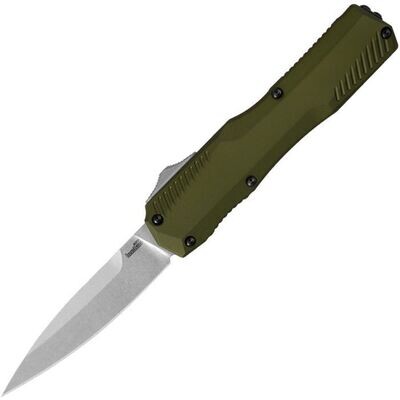 Kershaw Livewire OTF auto, MagnaCut steel blade, Olive Green Aluminum Handle. PAY NO TAX ON THIS ITEM, SAVE LOTS $$$$$$$$