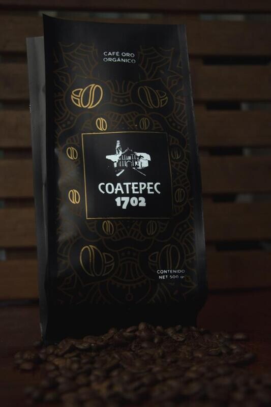CAFÉ ORGÁNICO COATEPEC 1702, ESPECIALIDAD,100% ARÁBIGA