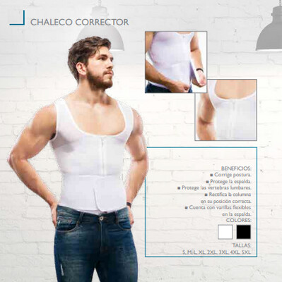 Chaleco Corrector de Postura para Hombre