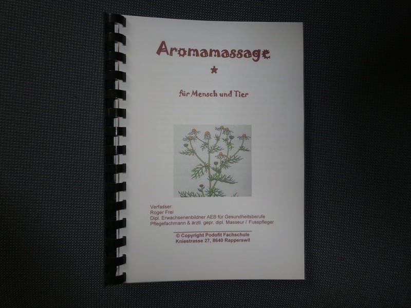 Heft Aromamassage