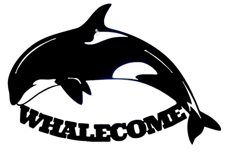 Whalecome Sign