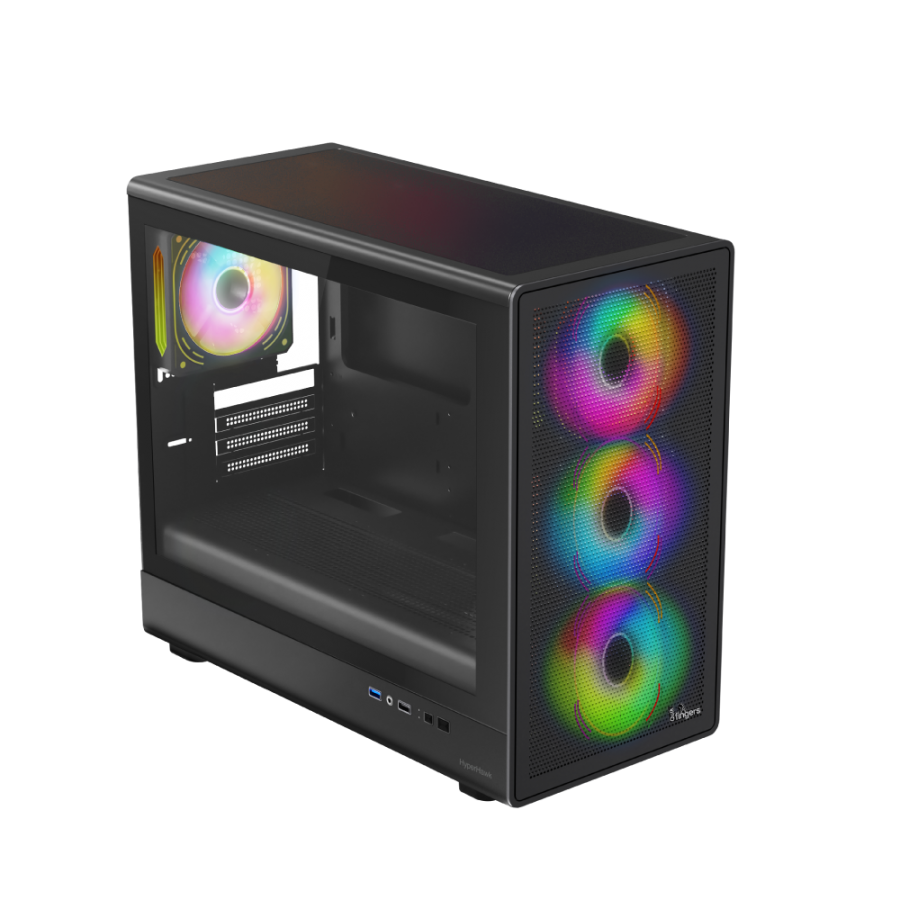 GAMING DESKTOP- RYZEN 5 SERIES, ATX CABINET: FINGER CABINET
