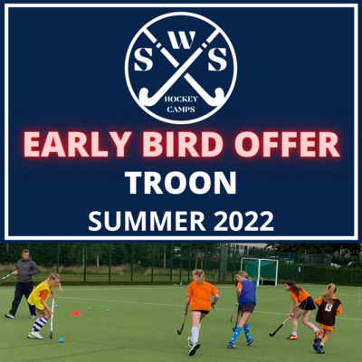 Troon
SWS Hockey Camp Summer 2022
(1-5 August)
EARLY BIRD OFFER